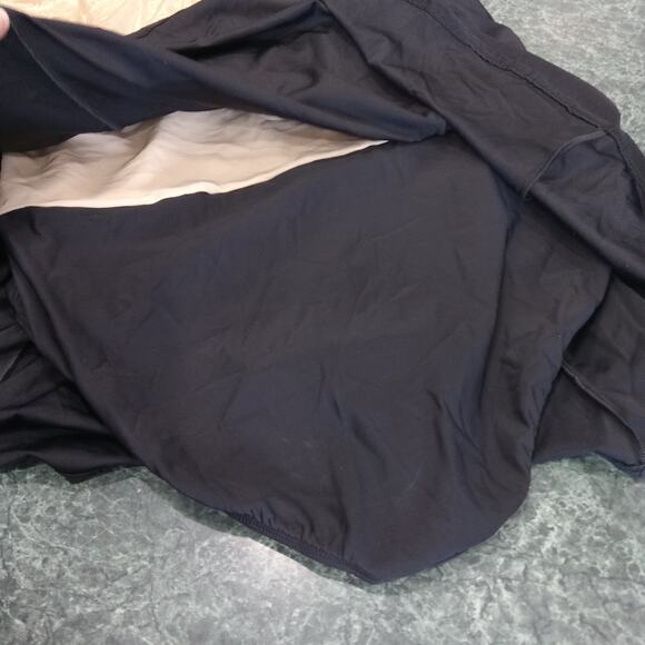 Roaman's Swimsuit Plus Size 3x 24W Gold and Black Attached Brief Full Coverage - Picture 10 of 12